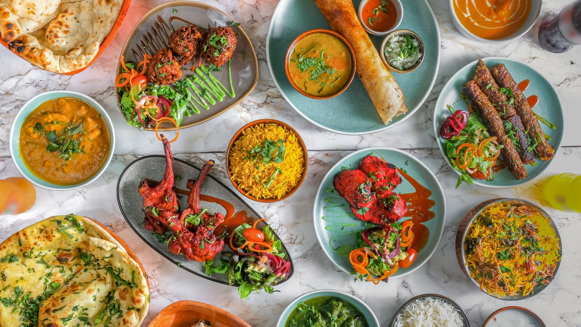 Christmas Day feast of curries, naan and tandoori dishes at Fusion Spice